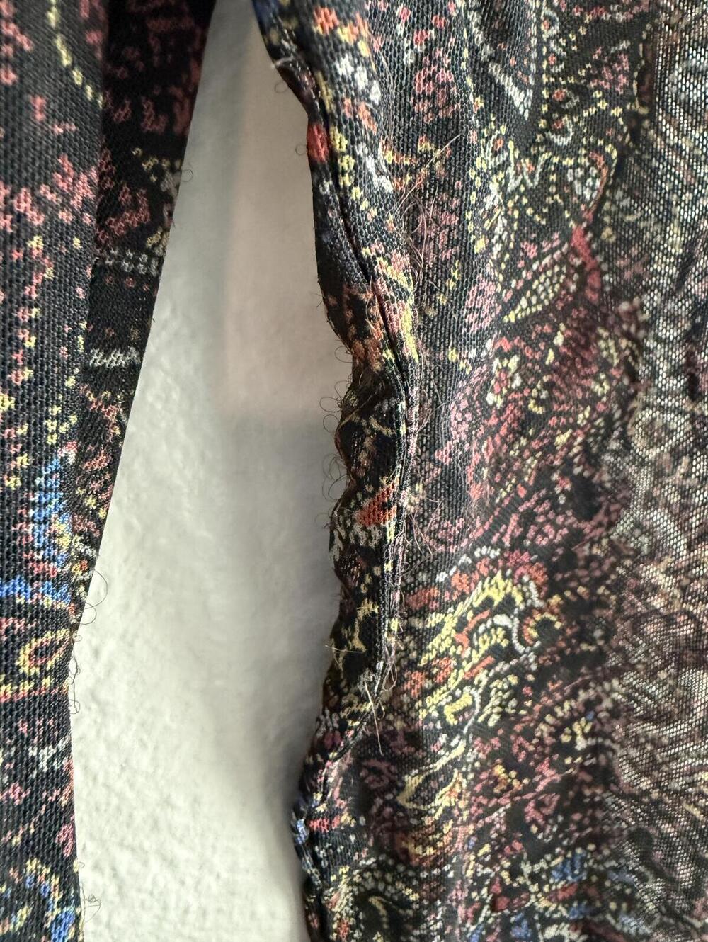 Printed Mesh Dress | Rosetta Getty x RTR | Medium (205) - Picture 8 of 12